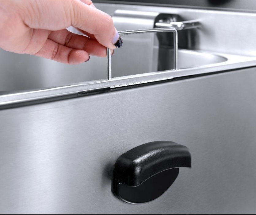 REDUCERE Friteuza prof electrica 6l manere laterale TRANSPORT INCLUS