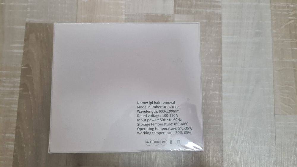 Epilator IPL (SIGILAT)