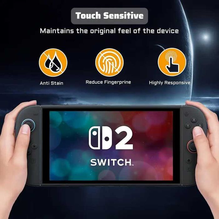 Скрийн протектор Стъклен протектор за Nintendo Switch﻿ 2 / Oled