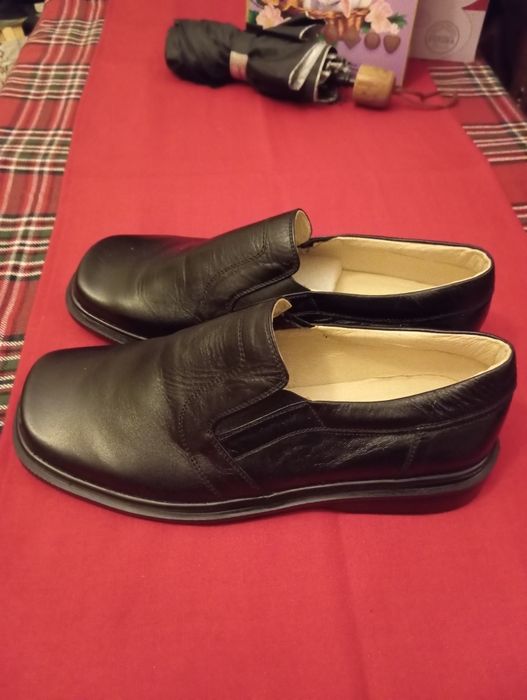 Pantofi din piele naturala mocasini Nr 42