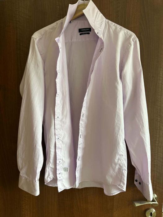 Официална мъжка риза Teodor Slim Fit XL / L – като нова
