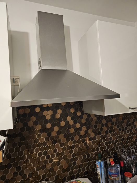 Hota incorporabila decorativa Whirlpool, 60 cm, Inox