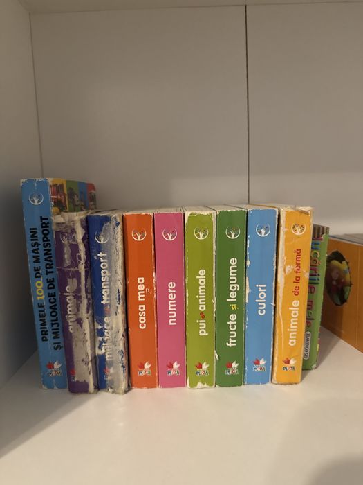 Set carti prima mea biblioteca + primele 100 de masini