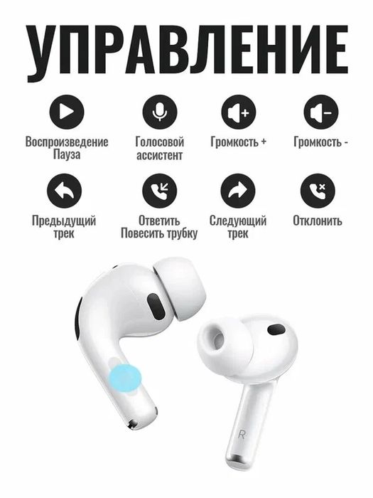 Hoco EW98 TWS, AI перевод, ANC+ENC, Bluetooth 6.0, мониторинг здоровья