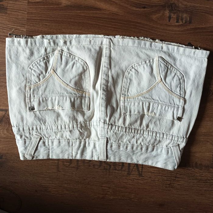 Дънкова пола светъл цвят