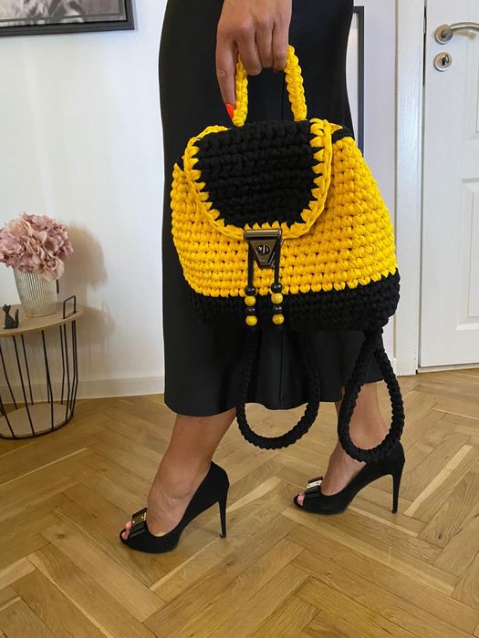 Ръчно плетени раници и чанти Yarn