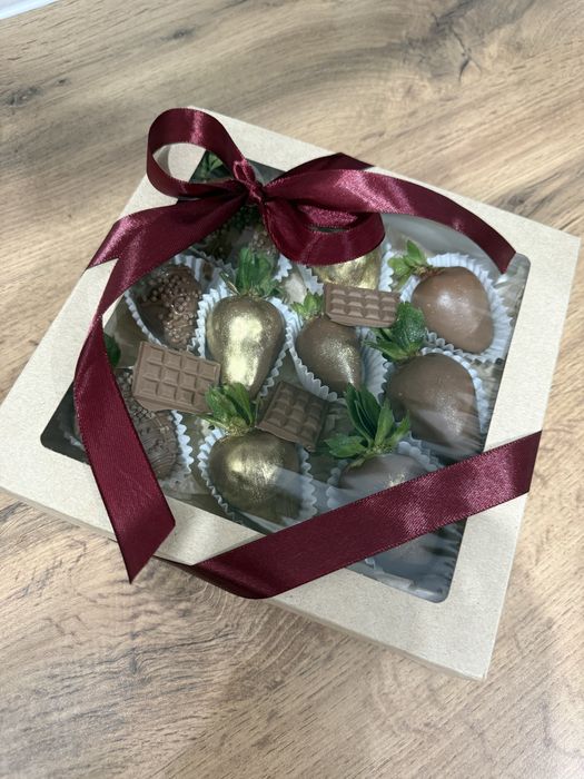 Клубника в шоколаде.