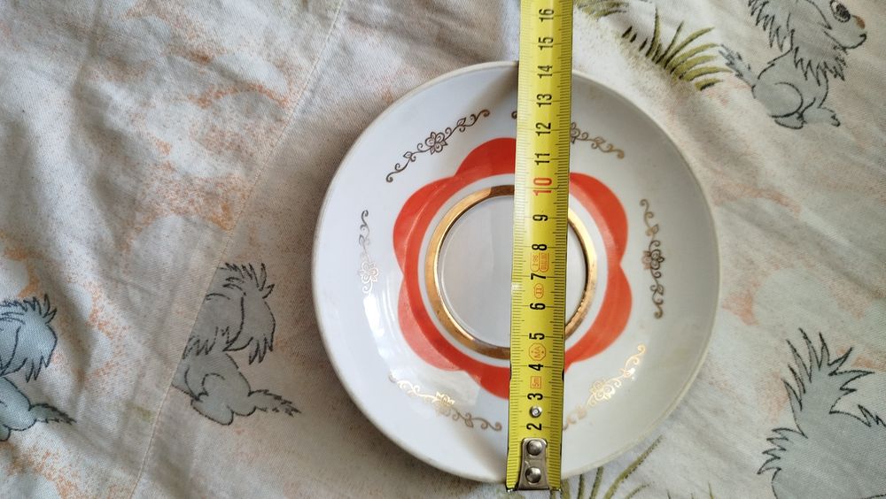 Фарфоровые блюдца СССР