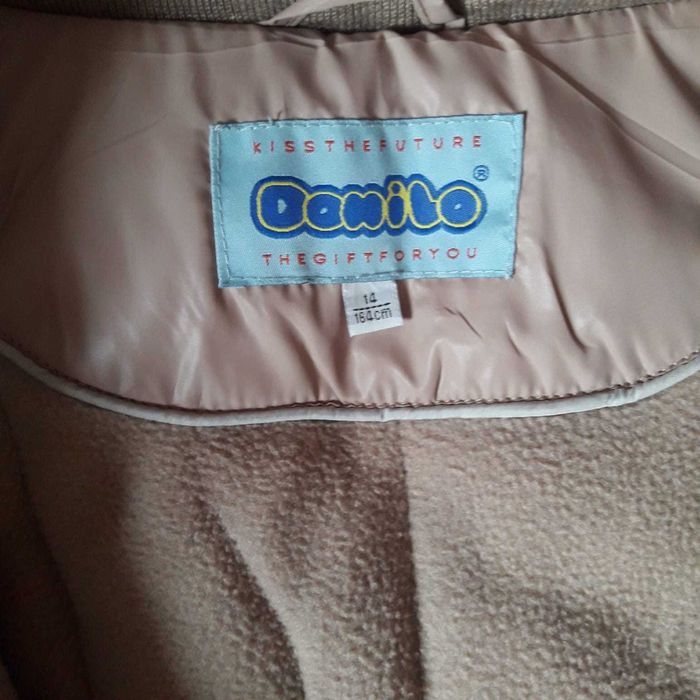 Пуховик зимний для девочки