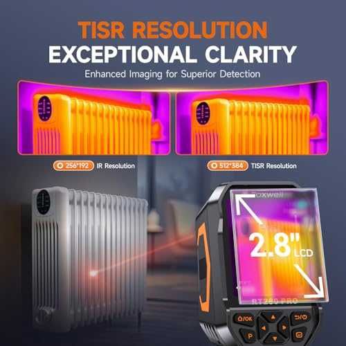 Нова Инфрачервена термокамера FOXWELL 2D/3D PC анализ лазер LED IP54