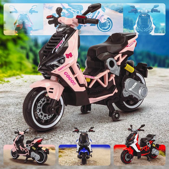 Акумулаторен MOTOR RIMINI V6RR 12V батерия,MP3 плейър