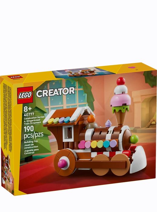 LEGO 40777 Creator Celebration Series Gingerbread Train Ornament влак