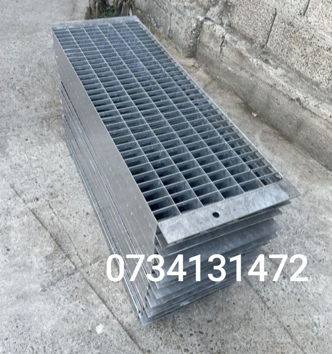 Trepte metalice zincate