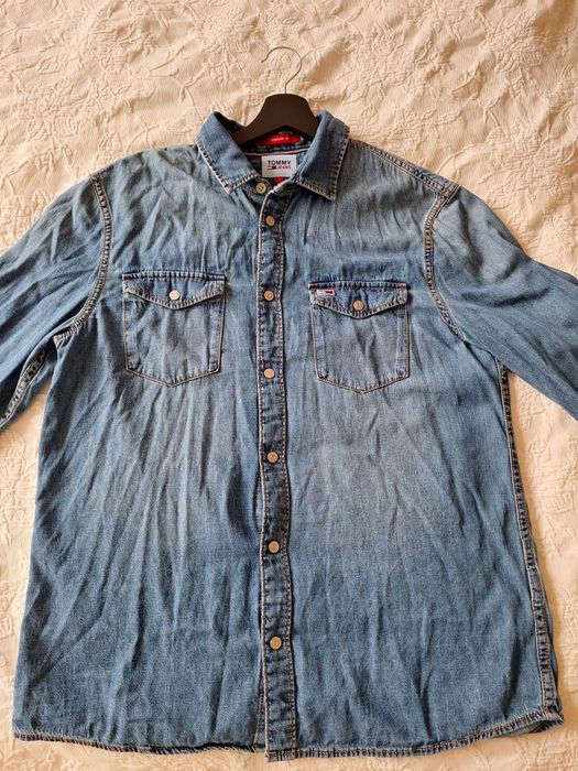 Дънкова риза Tommy Jeans