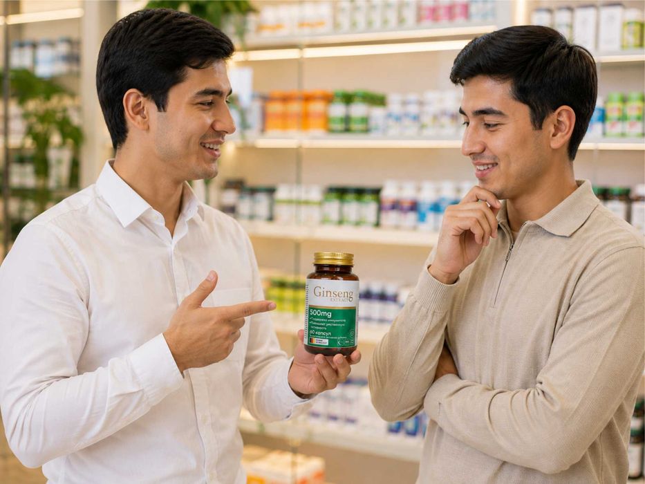 Ginseng 500 mg 60ta kapsula