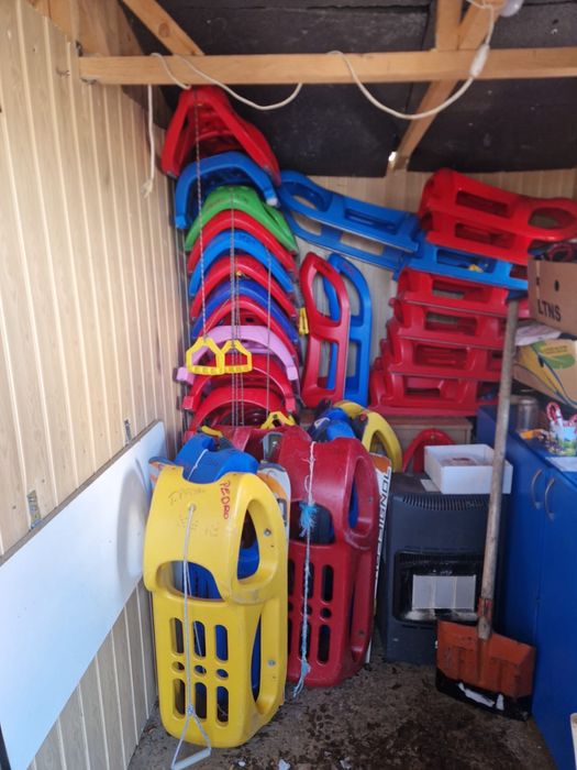 Casuta de lemn pentru comert