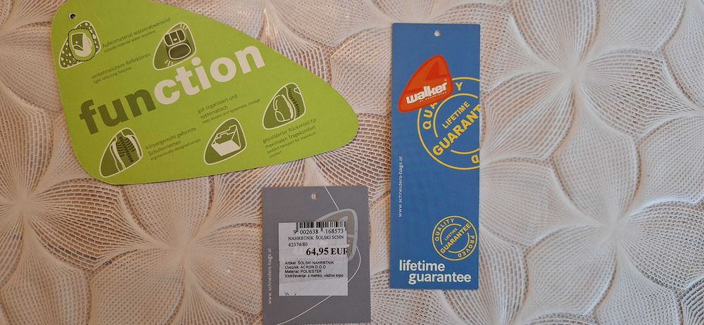 Раница Walker, подходяща и за компютър