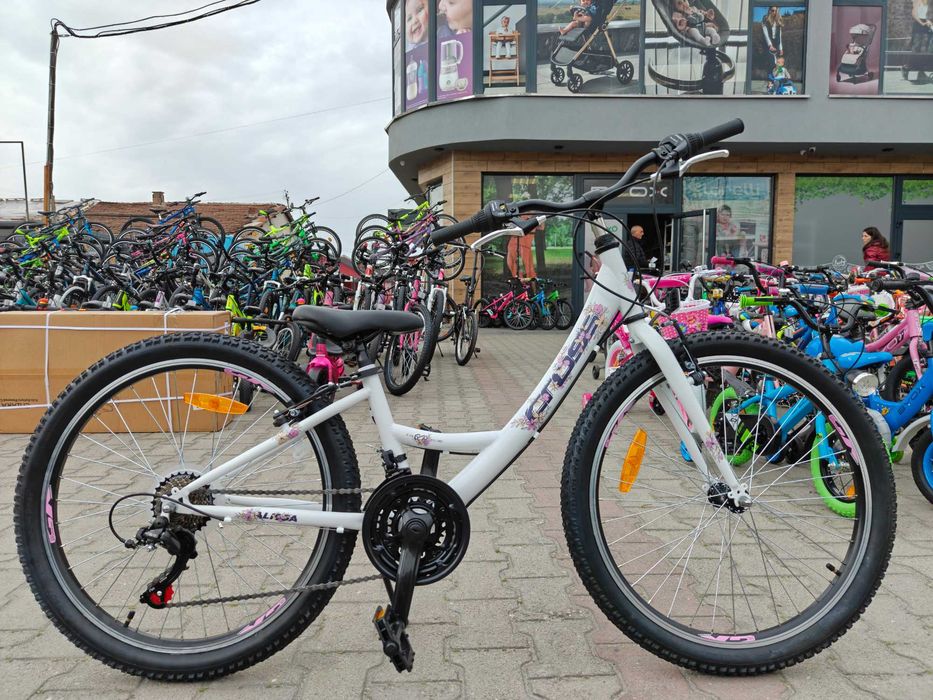 CROSS Велосипед 24" ALISSA бял