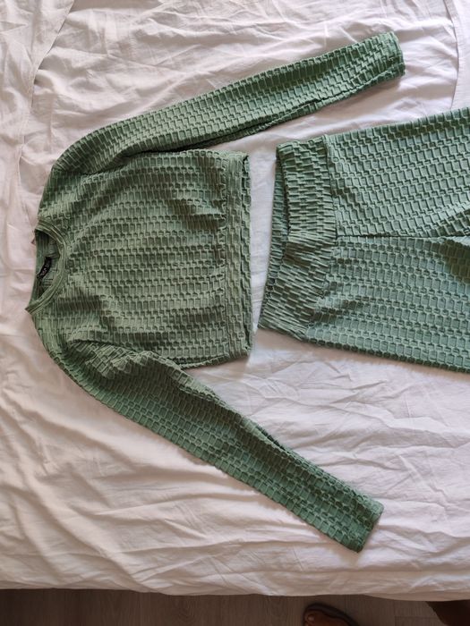 Спортен комплект - цвят мента