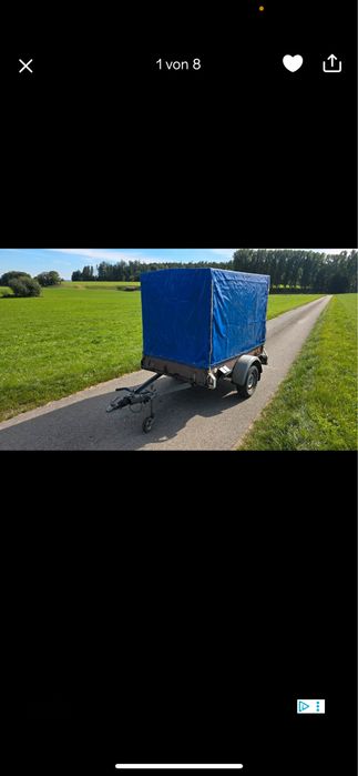 Vand remorca 1200 kg cu frana