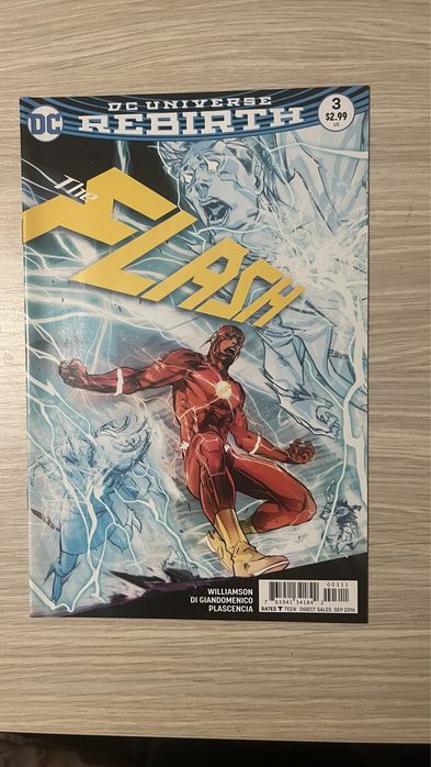 DC universe rebirth The Flash комикс