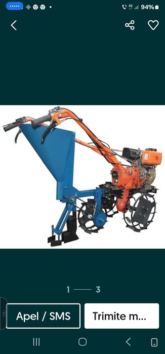 Semanatoare 1 rand pt motocultor de bulbi arpagic usturoi