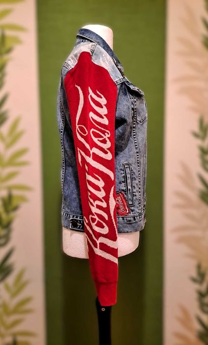 Greacă denim Desigual Coca-Cola marimea 38-M