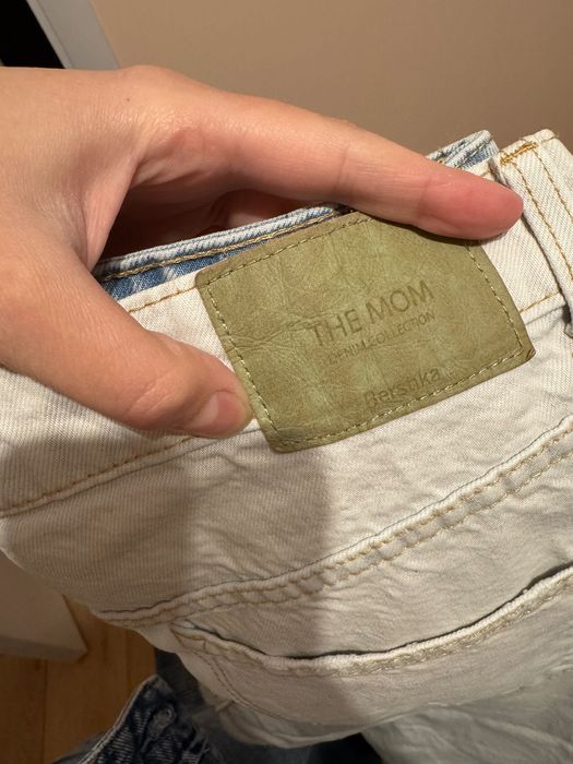 Дълги дънки mom fit