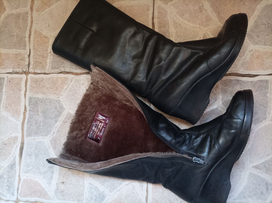 Dama made in Germany дамски ботуши естествена кожа