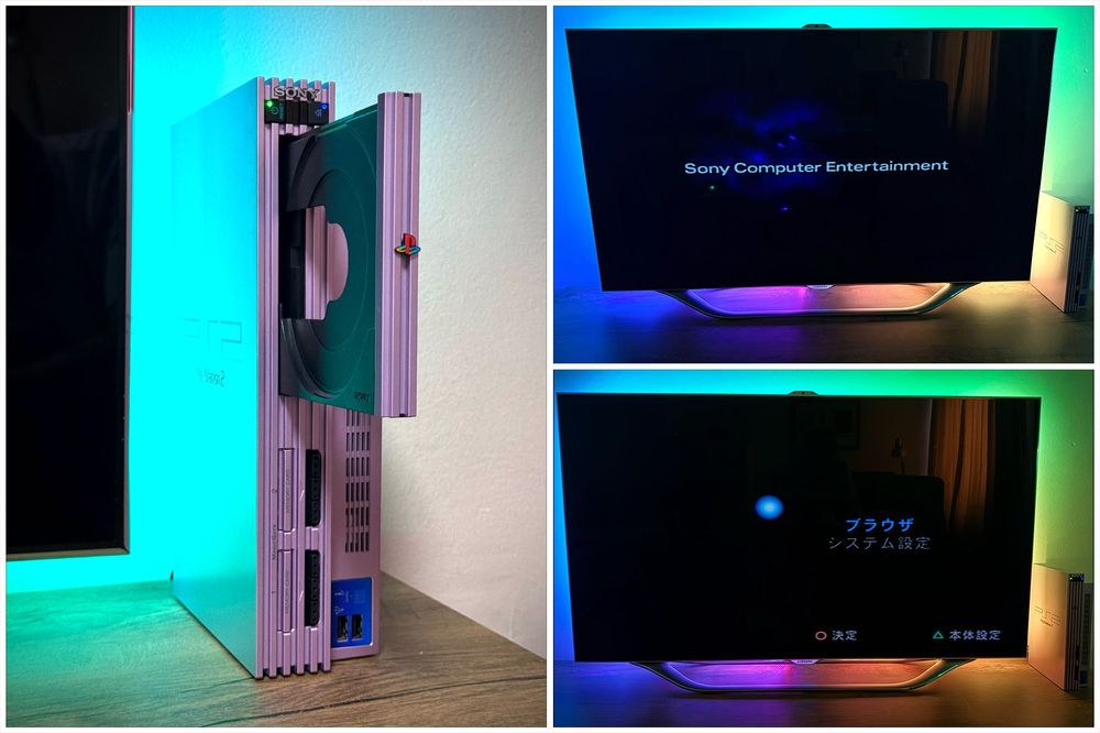 Sony PlayStation 2 Sakura Pink Limited Edition JAPAN