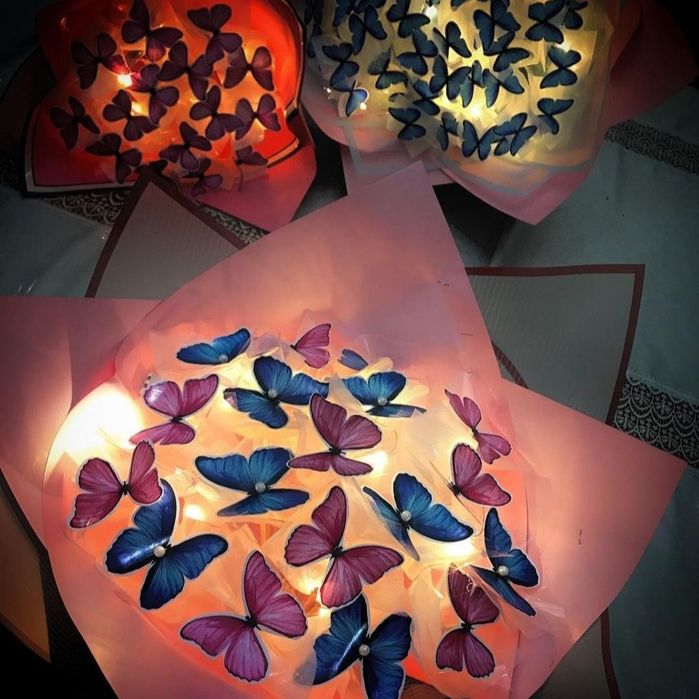 Shar Шар Mandarin buket Kapalakli gul Kapalakli buket Gul kapalak Buke