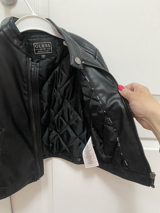 Детско кожено яке GUESS
