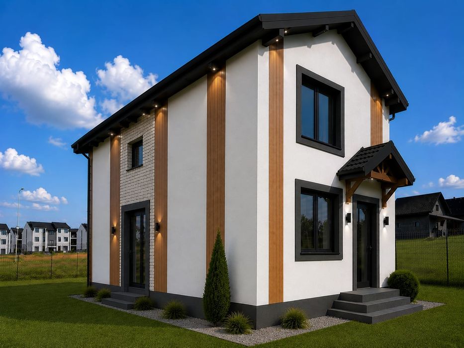 VILĂ parter și etaj, 4 camere, în zona Lempeș, 120 mp utili, 570mp teren, 222500 euro