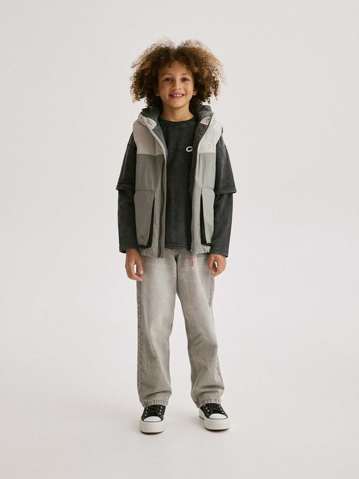 Нов елек - 158/164см - RESERVED - яке с качулка за момче