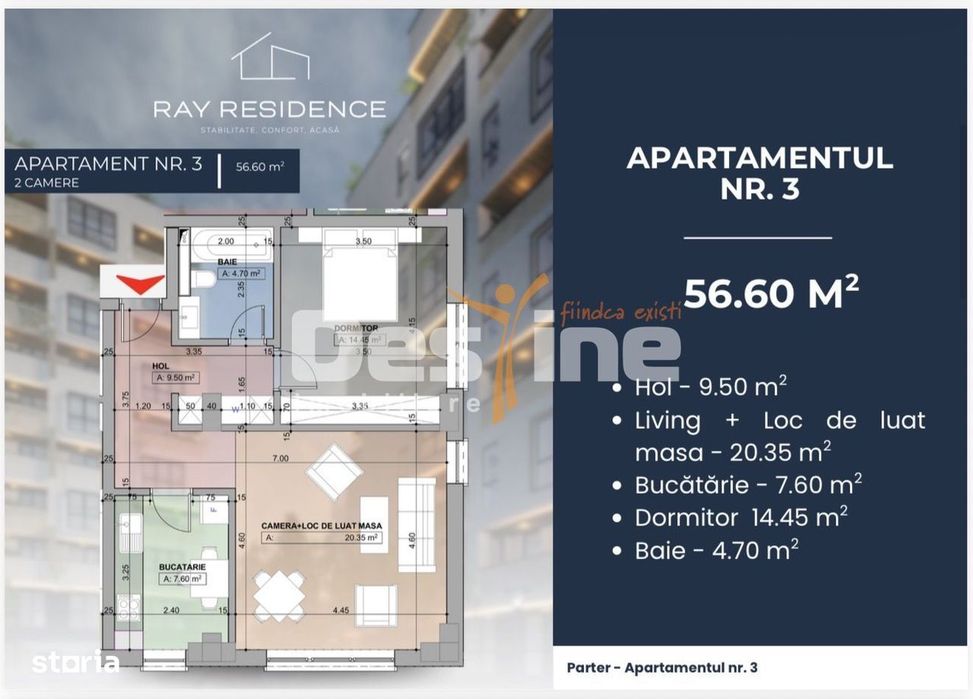 Complex Ray Residence - 2 Camere