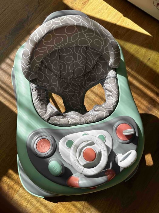 Zopa Бебешка проходилка Fiesta Grey/Mint