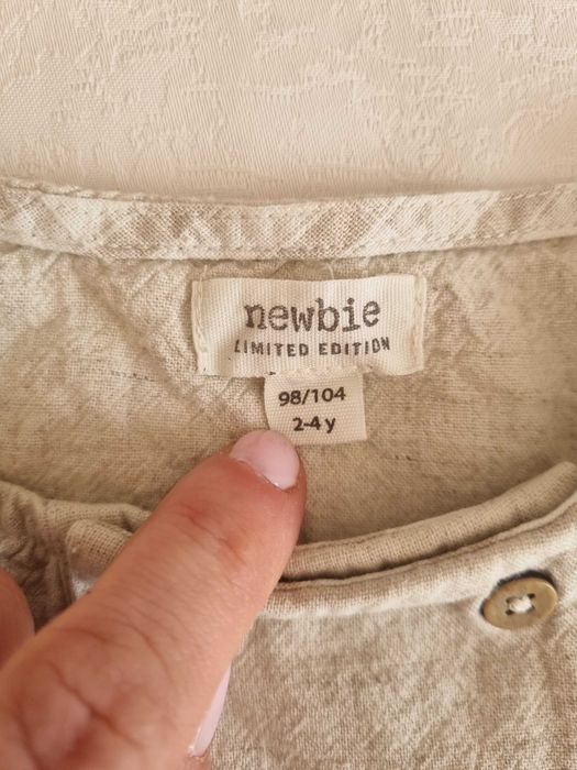 Детска ленена блузка Newbie (Limited Edition) – размер 92-104 см.