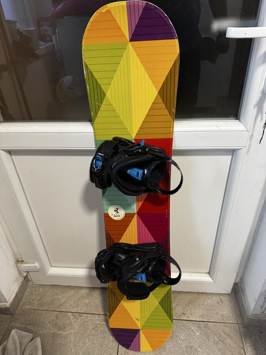 Vand placa snowboard BEANY 120cm cu Boots BURTON 40 - 40.5 EU
