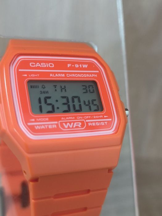 Ceas Casio F-91W Alarm Chronograph, Cod 110159