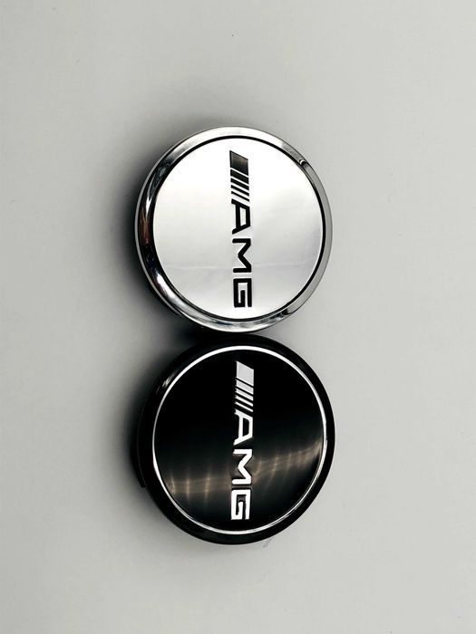 Capace Janta Compatibile Mercedes AMG 72 mm negru