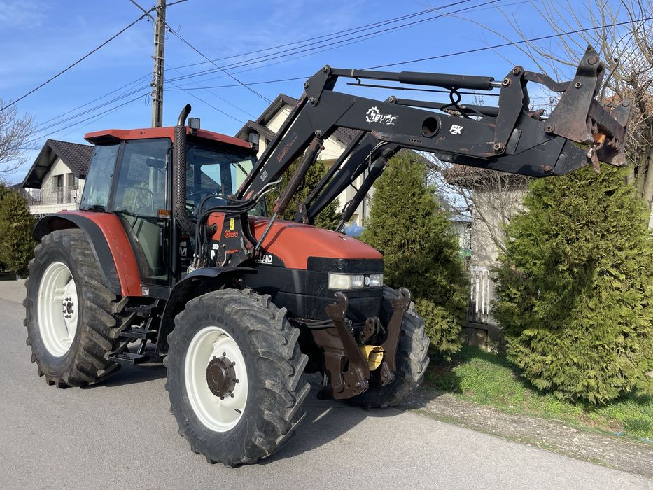 Tractor (Fiat) New holland M 100  cu încărcător frontal