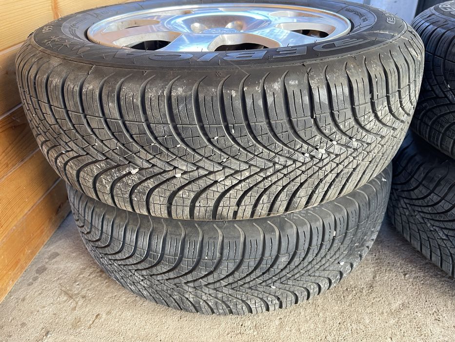 Комплект гуми с джанти за Ауди 5х100