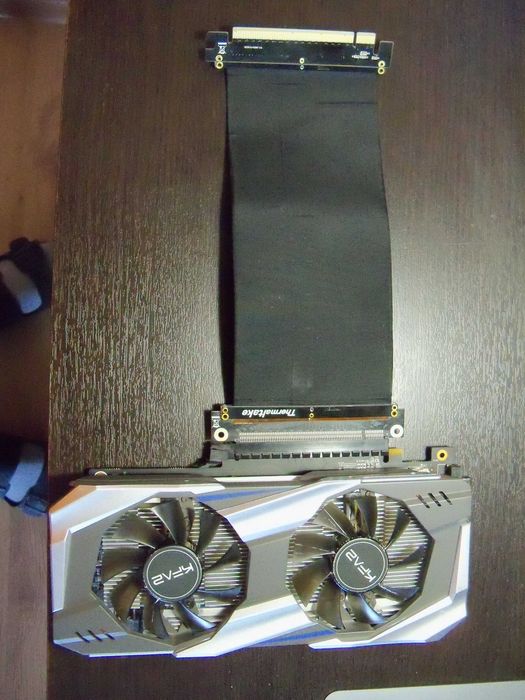 Видеокарта KFA2 GTX 1060 3GB GDDR5 192Bit, с кабел за изнасяне