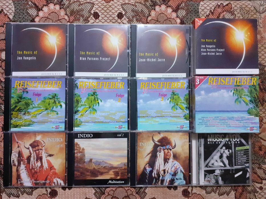 CD-uri originale cu muzică pop, folk, ambientală, simfonică & populară