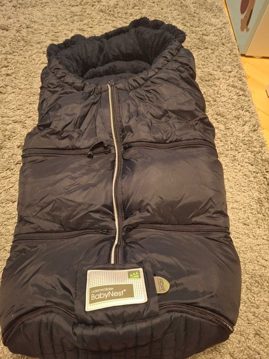 Sac de iarna pentru carucior, landou sau scaun auto, Impermeabil