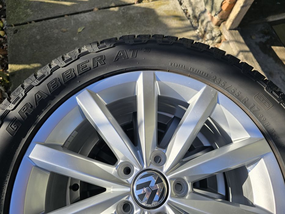 235 55 R 17 jante aliaj cu cauciucuri de iarna DOT 2023 ~ 5 x 112 ET43