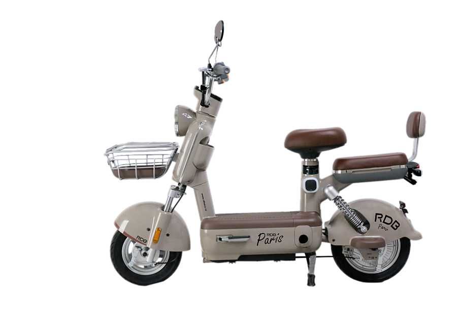 Scuter Electric RDB PARIS 600W fara permis 48V 20Ah 25km/h IN RATE!!!