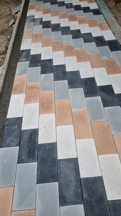 Укладка брусчатка