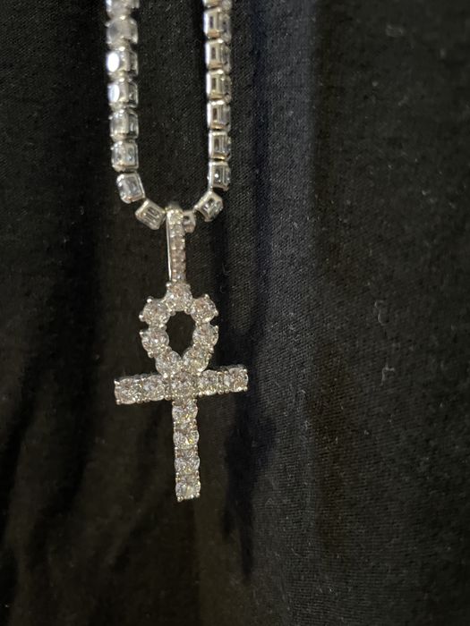 Colier silver cu pietre