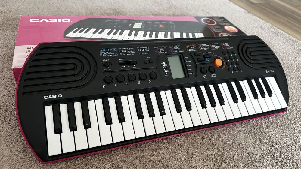 Casio SA-78 електронно пиано / детски синтезатор – чисто ново